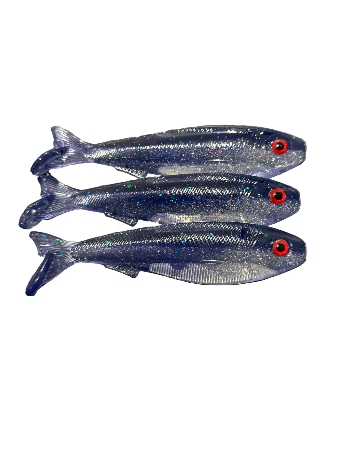 4.3" Swimbait Lures x 3