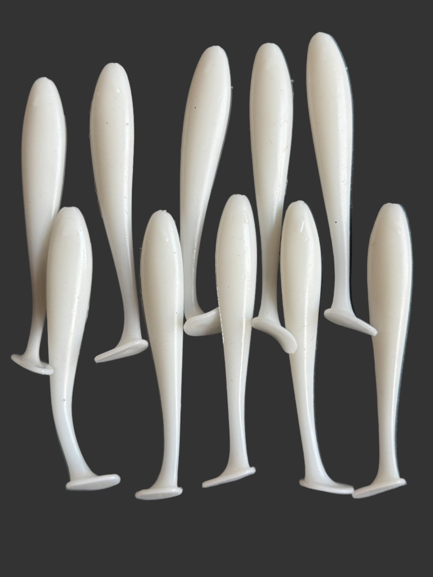 4" Scented Paddle tail Lures X 10